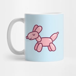 Cute Balloon Dog Pink Mug